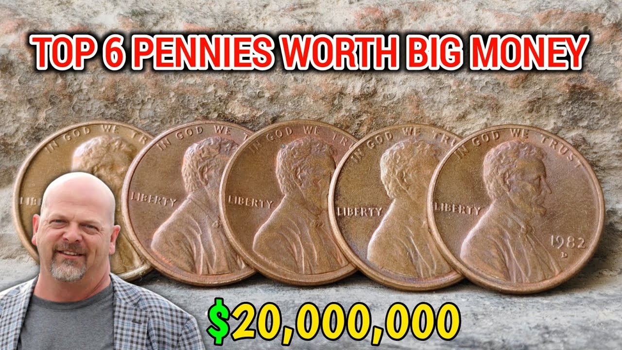 TOP 5 Most Valuable Pennies in Circulation - Rare Lincoln Pennies Worth Big Money! @coinvalueguide