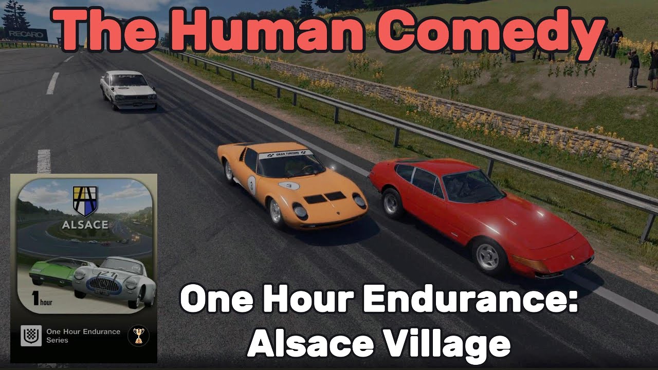 Alsace One Hour Endurance - The Human Comedy | Gran Turismo 7 | (After 1.50 Patch)