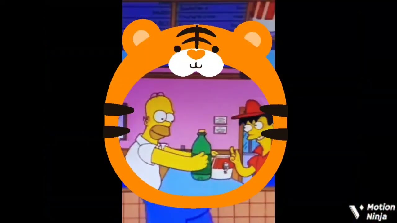 Homer make at chicken KFC at Eddy too cartoon network
