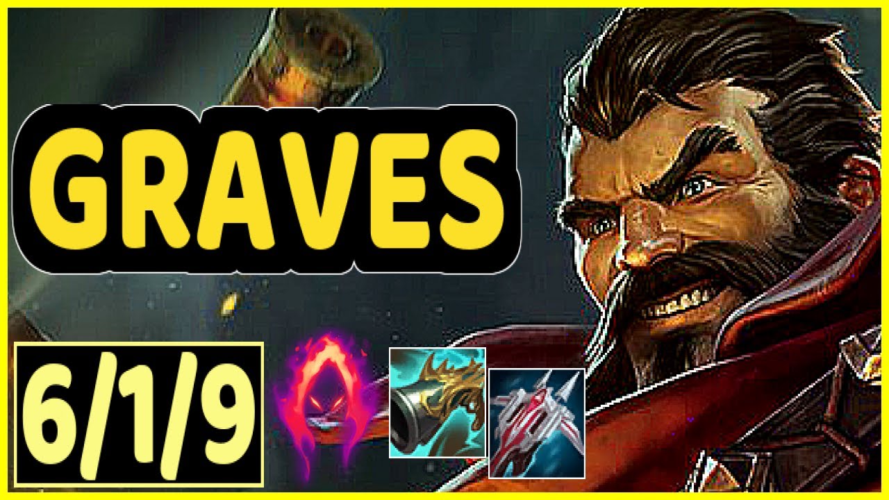 GRAVES VS WARWICK - 6/1/9 KDA JUNGLE GAMEPLAY