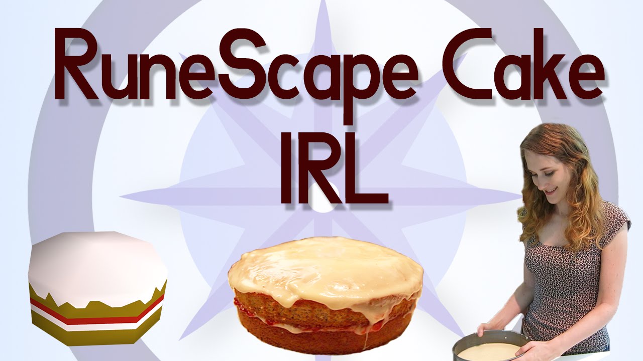 RuneScape Cake in Real Life