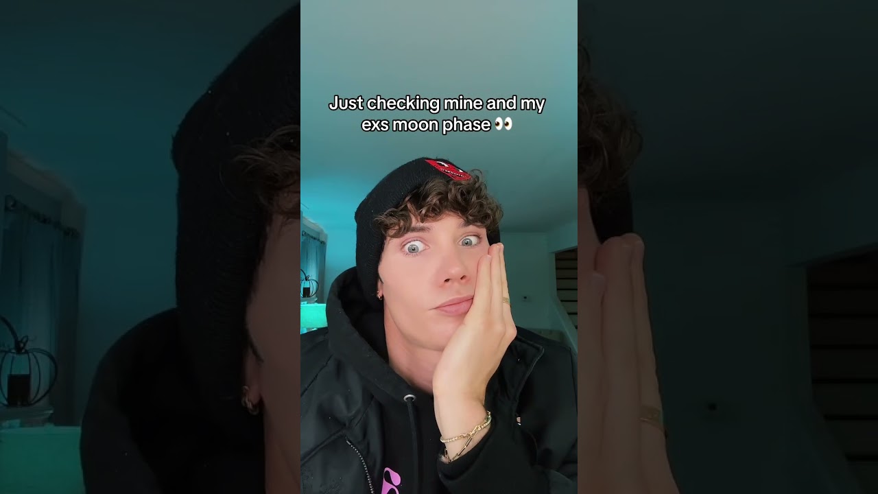 Just checking mine and my exs moon phase 👀🌙 #shorts | Nicky Champa #NickyC