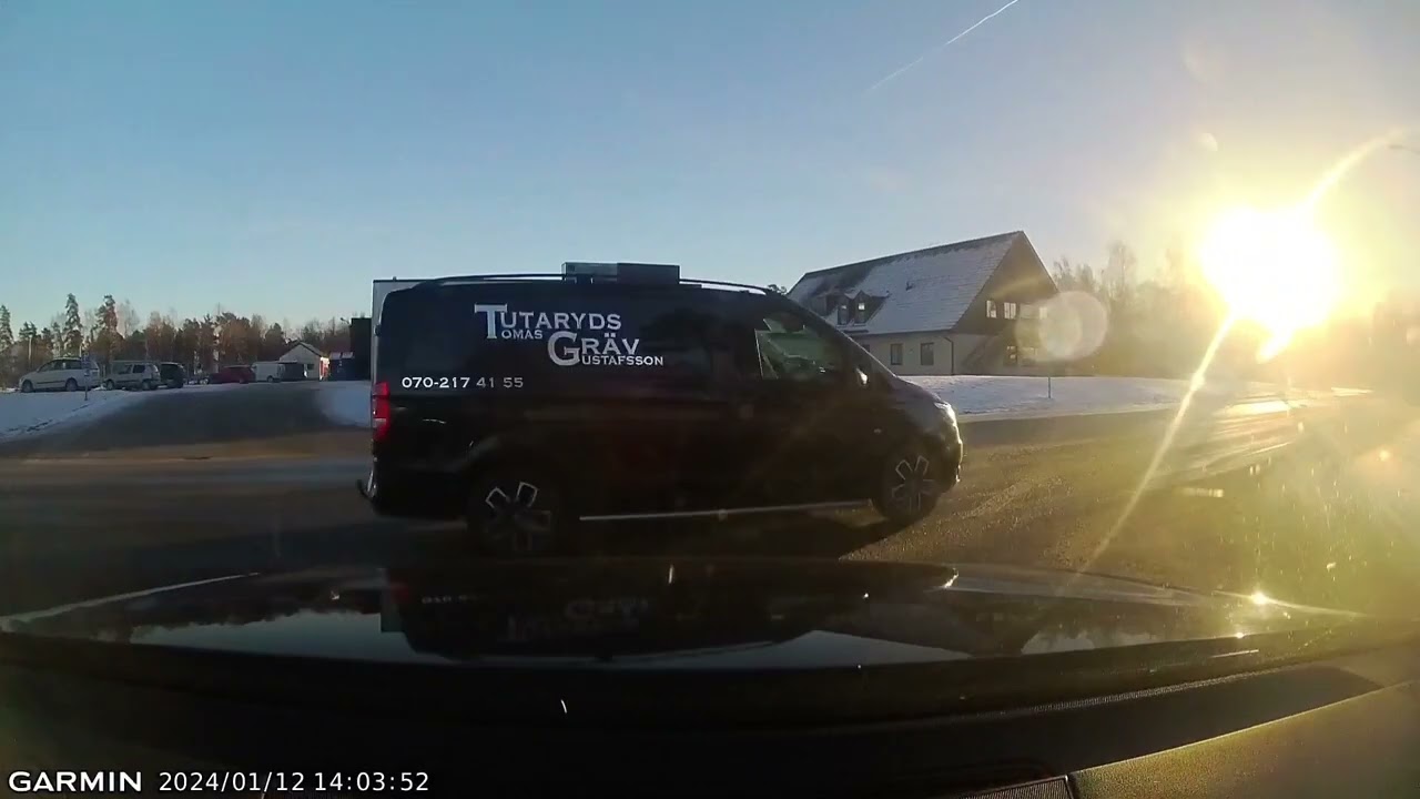 Bad road users caught on dashcam in Sweden,Växjö Part-7