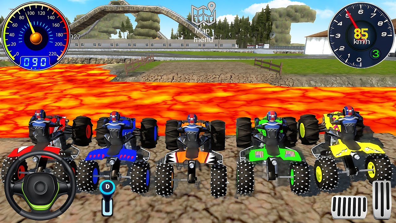 Impossible Dirt Quad Bikes Racing Game #2 - Extreme Motocross ATV Bike Stunts - Android IOS Gameplay