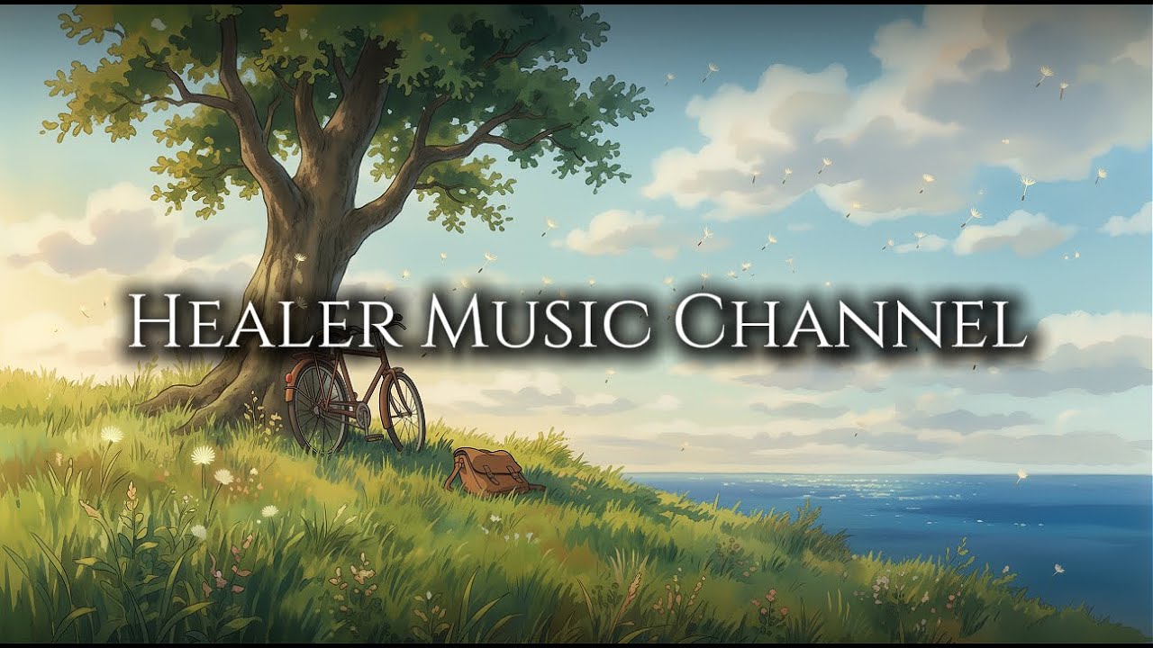 The Windy Hill and the Old Bicycle #playlist #Healing #Healingmusic #Ghiblistyle