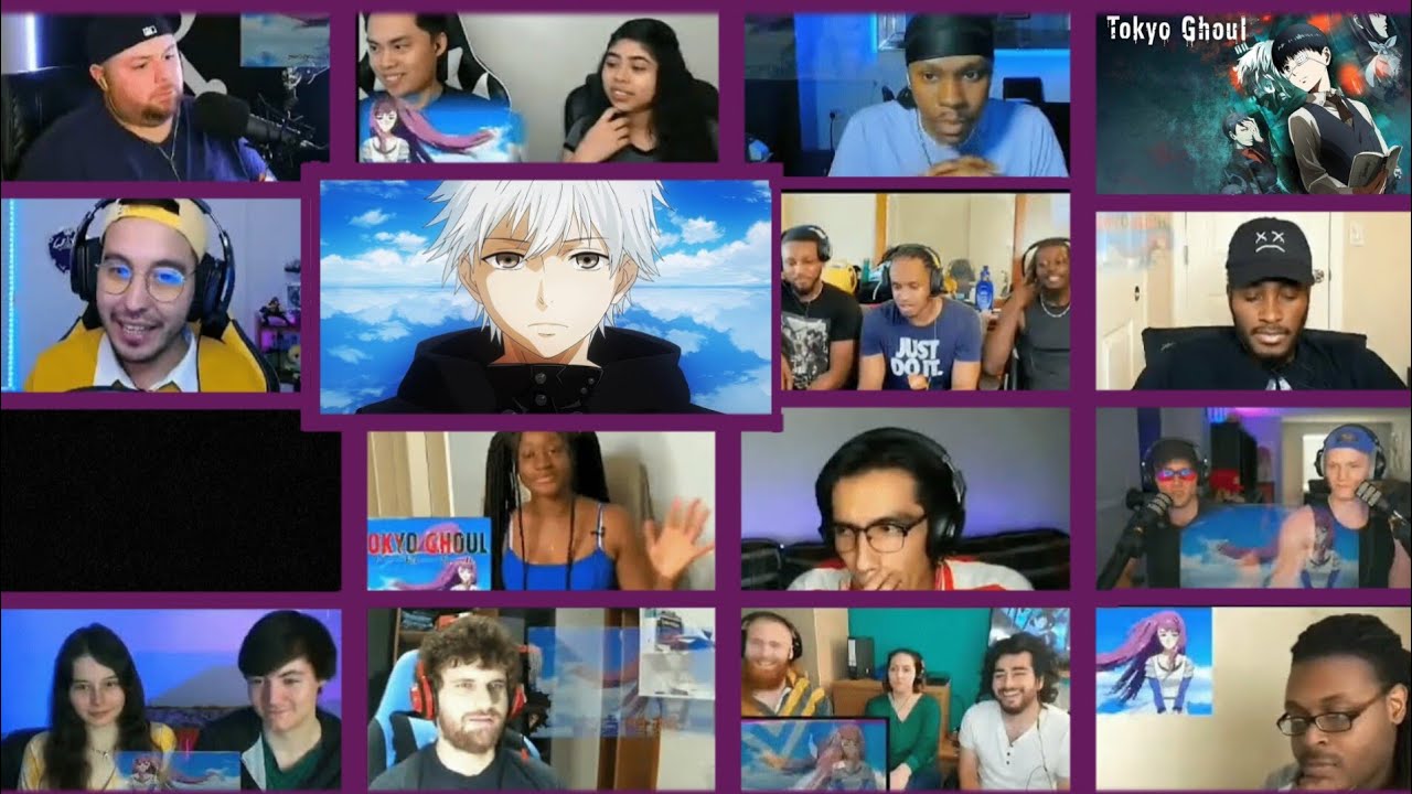 Tokyo Ghoul 「Opening 1 」Reaction Mashup