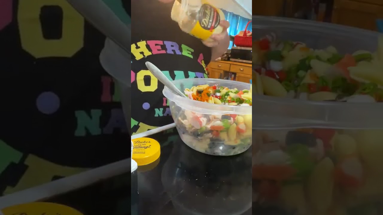 Imitation Crab Pasta Salad