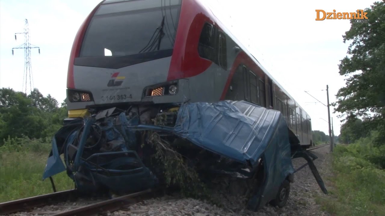 Śmiertelny wypadek na przejeździe kolejowym w Łodzi