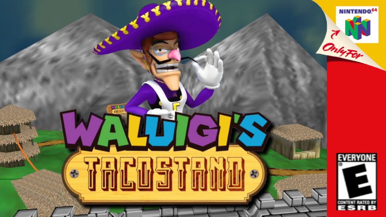Waluigi's Taco Stand 64 - Longplay | N64