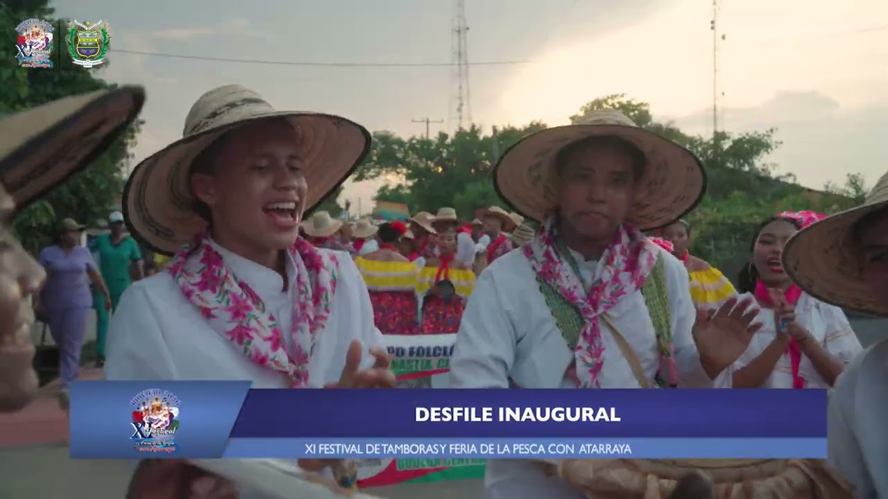 DESFILE INAUGURAL DEL FESTIVAL DE TAMBORA