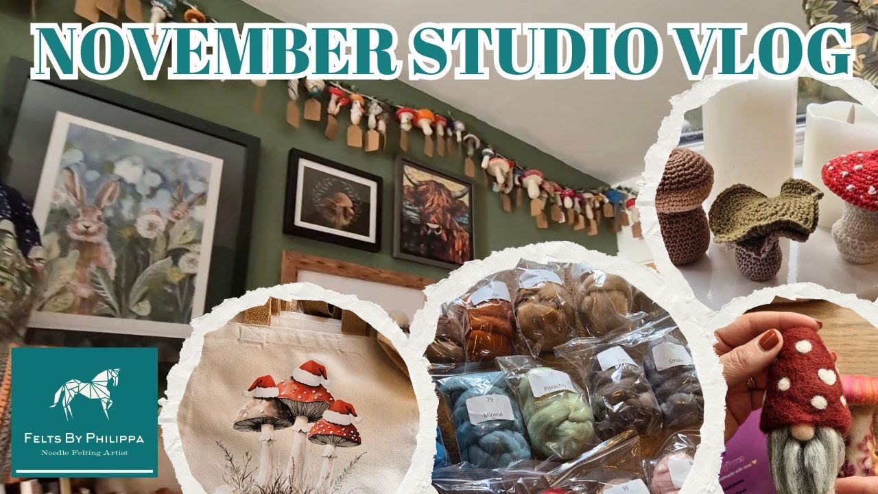 ⛄ The BUSIEST month of the year! New products, a large fair, gnomes, wools, snow & a trip away! ☃️