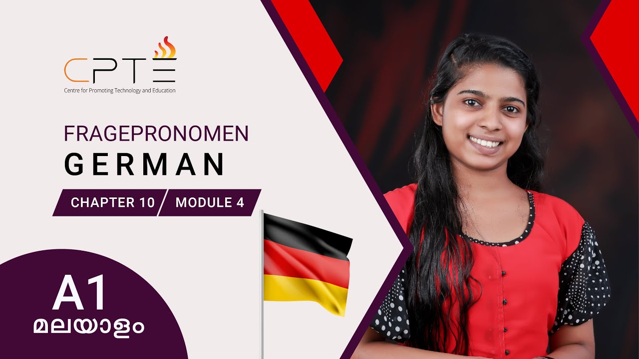 Learn German | Fragepronomen welch- | German in Malayalam | A1  | Chapter 10 | Module 4 | CPTE