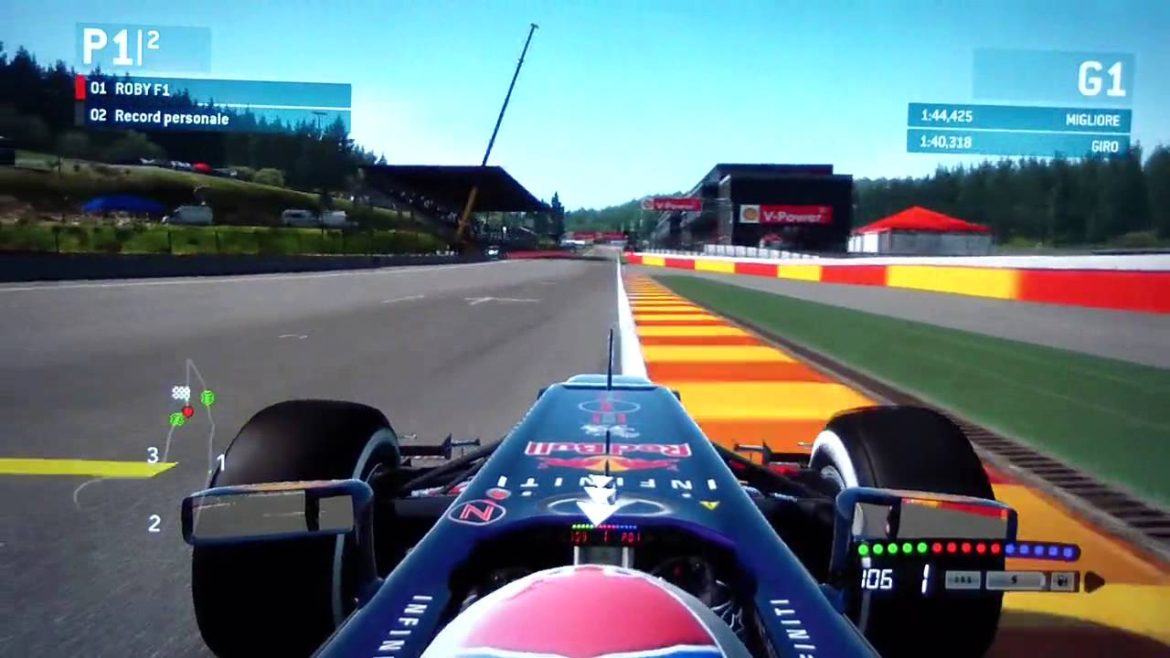 F1 2013 Spa Belgium Setup hotlap - 1:44.280 - ROBY F1