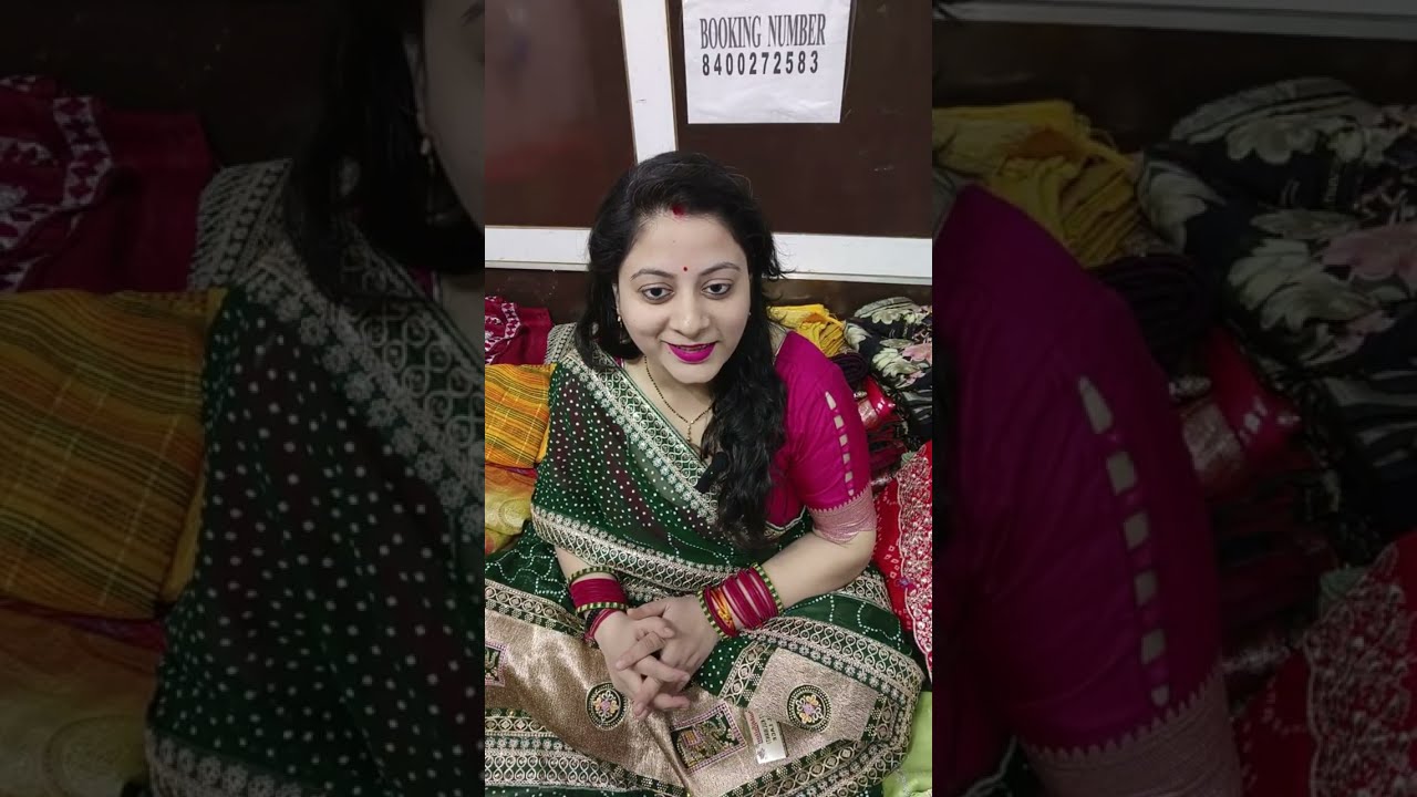 👉🏻 Beautiful saree collection at sale price 😍 shipping worldwide 🤩 booking no. 8400272583