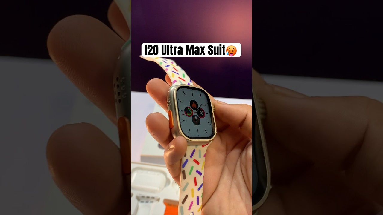 i20 2 Max Suit Smart Watch | i20 Ultra Max Series 9 Smart Watch Unboxing & Review. #connect #watch