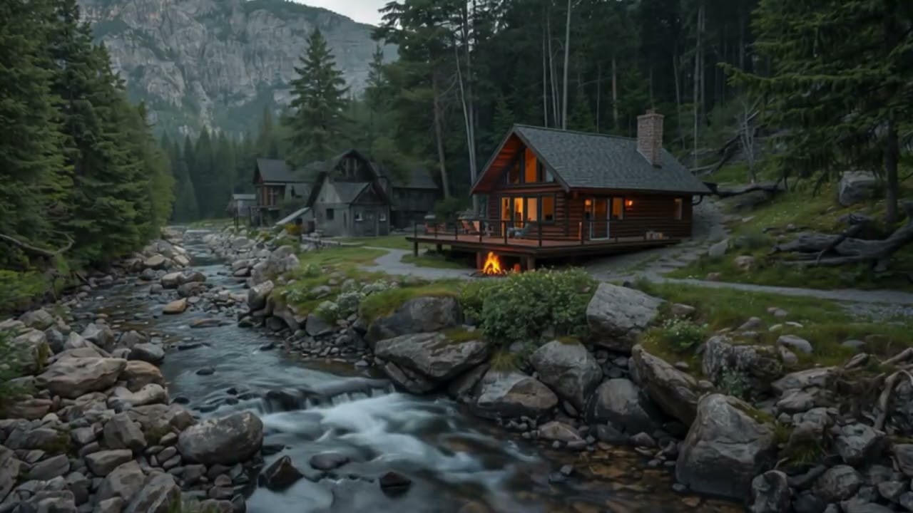 Peaceful Guitar & Nature Sounds 🌲 Relaxing Acoustic Music for Stress Relief, Sleep, Study & Meditat
