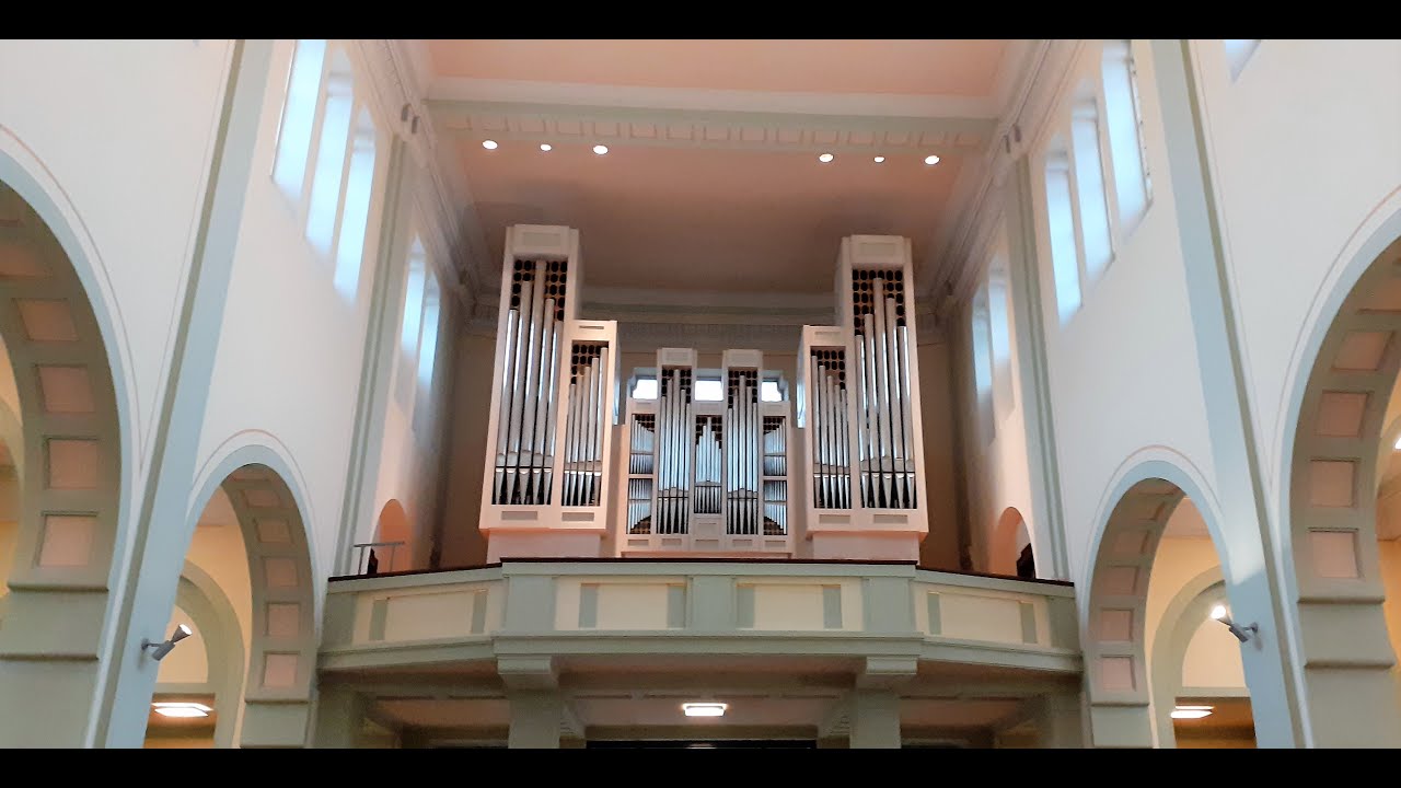 Ich steh an deiner Krippen hier. Choral. Erik-Jan van der Hel (*1967). St. Bonifatius, Mannheim.