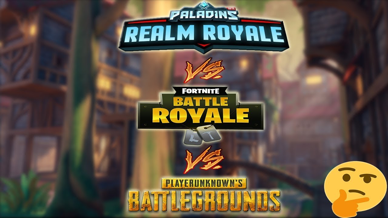 Realm Royale VS Fortnite VS Pubg | 12 kills Gameplay