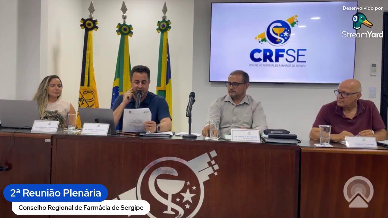 2ª Reunião Plenária do CRF/SE - 2026