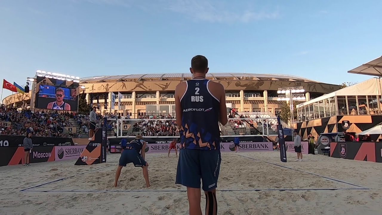 Mol.A/Sørum (NOR) vs. Semenov/Leshukov (RUS) Final Game CEV European Championships 2019 (UNEDITED)