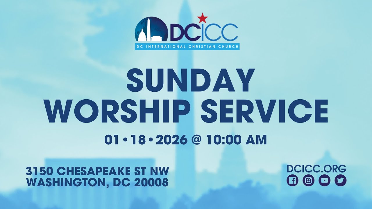 Sunday Worship Service LIVESTREAM | 01&bull;18&bull;2026