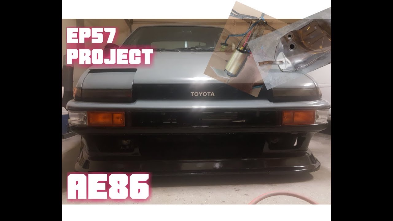 Ep57 PROJECT AE86 fuel system refresh and drive..