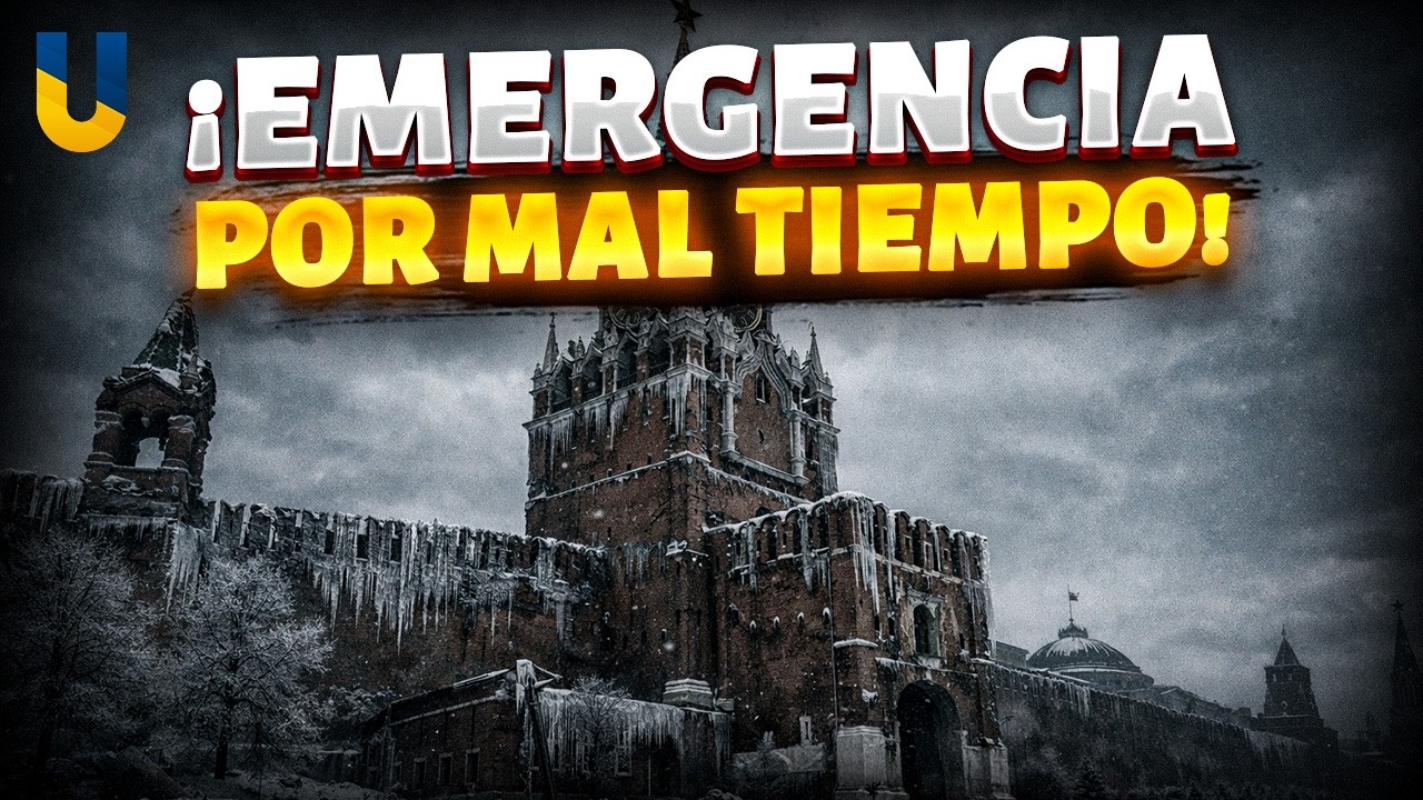 ¡EMERGENCIA EN MOSCÚ! Ciudad PARALIZADA por mal tiempo. Los rusos están en shock