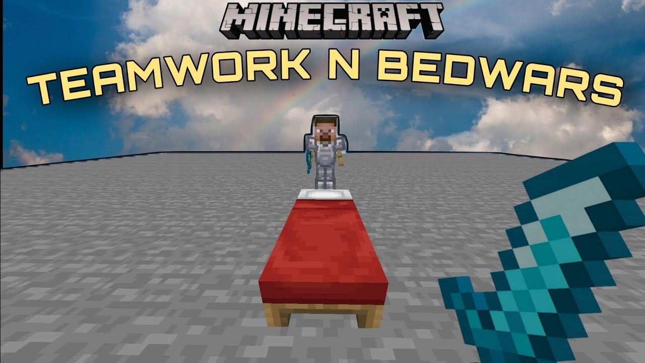 MINECRAFT BEDWARS: How teamwork wins BedWars 🤝🏻 | Supercul Warfare