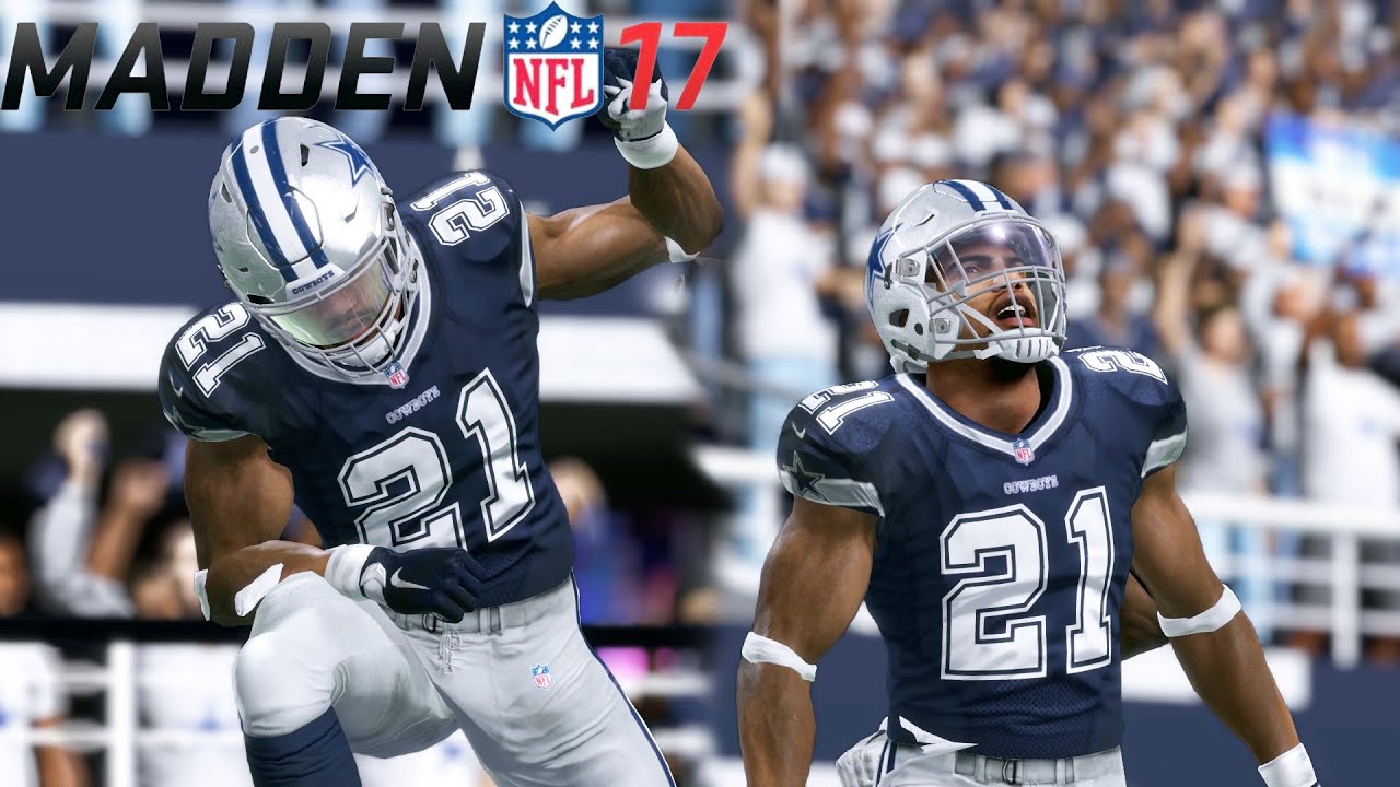 EZEKIEL ELLIOT HAS GREATEST GAME IN NFL HISTORY! - MADDEN 17 CONNECTED FRANCHISE GAMEPLAY