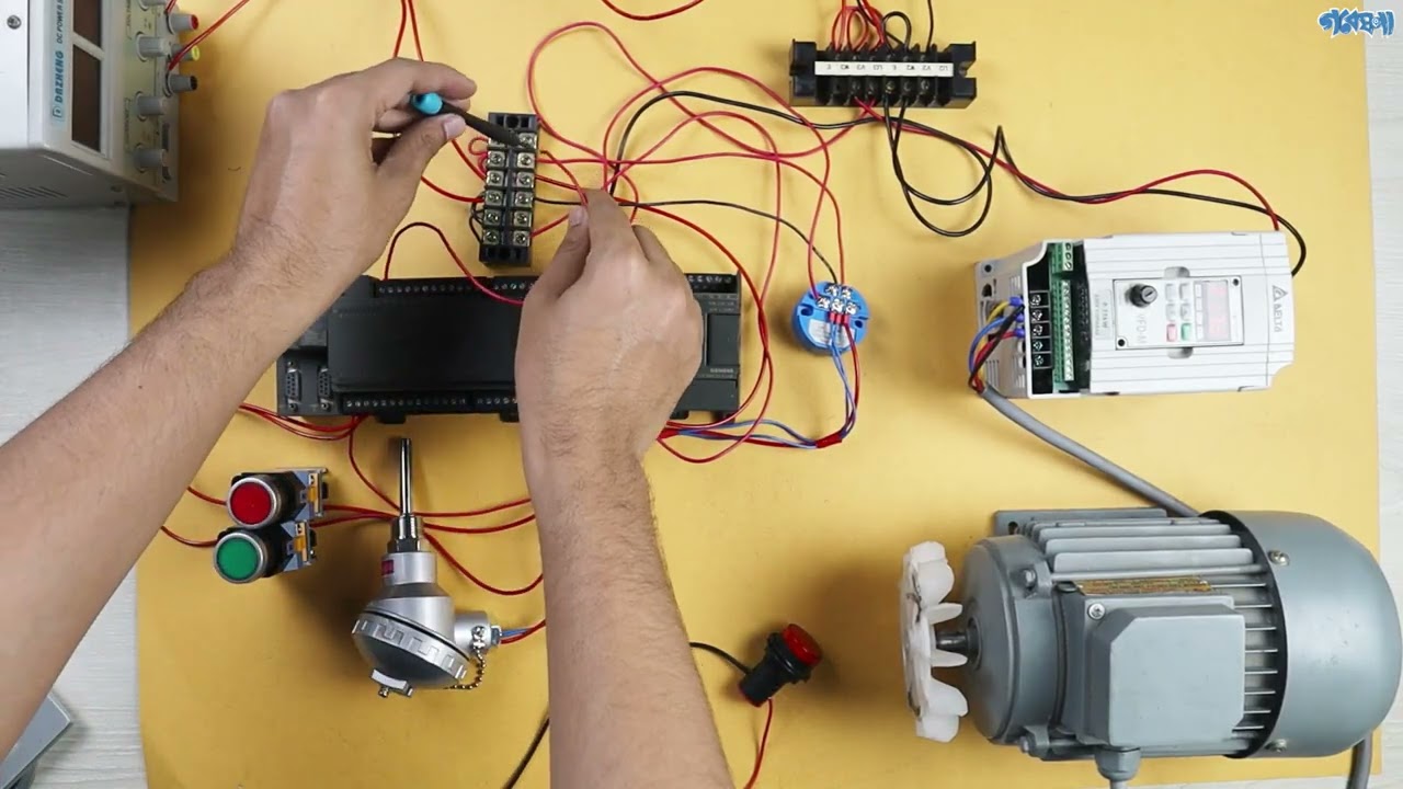 Connecting S7 200 PLC, VFD, Motor, and Analog Sensor: Complete Guide in Bangla!