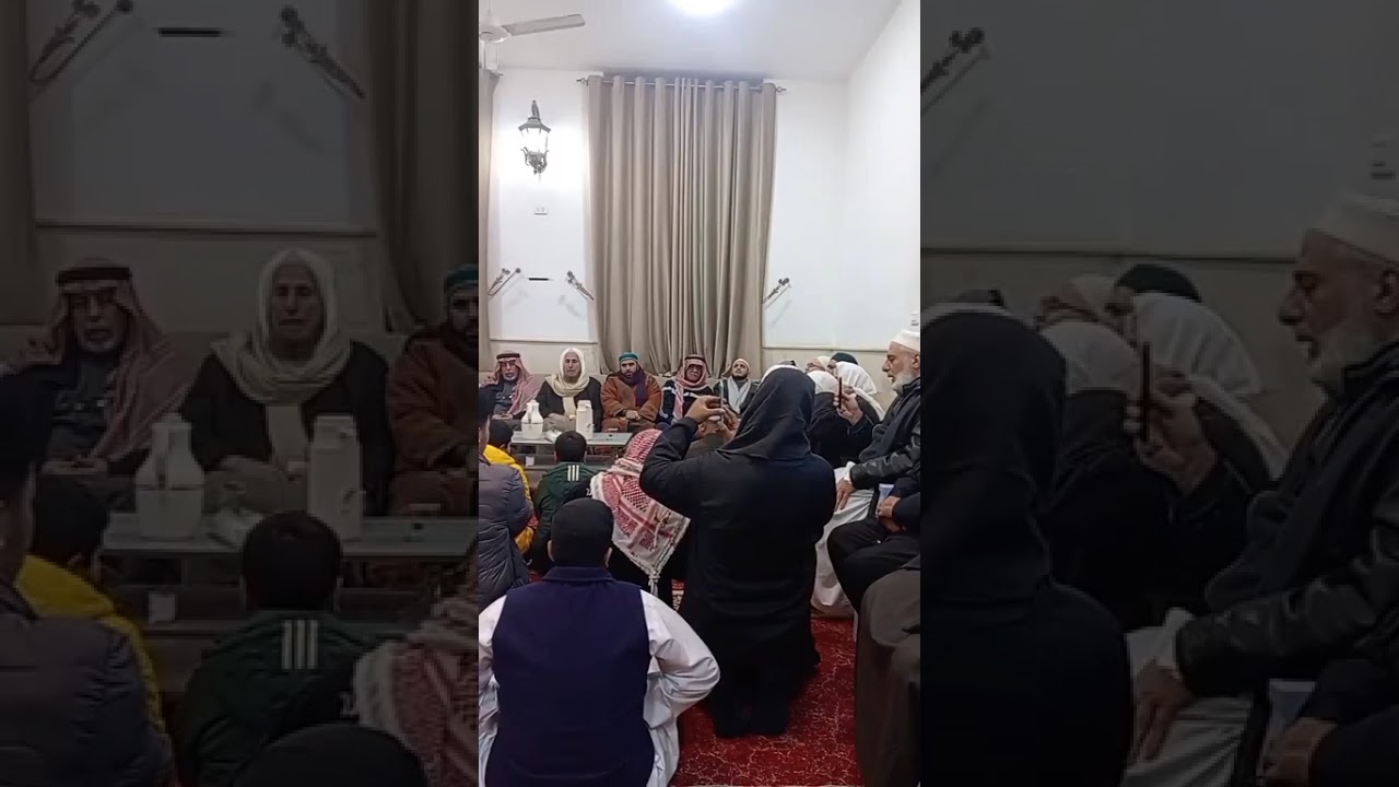 المولد العام من مسجد سيدنا الشيخ عبد الرحمن عموره حفظه الله في مدينة إربد .