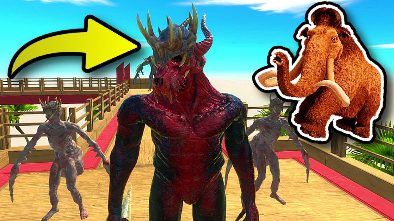 Can These Prehistoric Mammals Hunt ALL DEMONIC BOSSES?! - Animal Revolt Battle Simulator