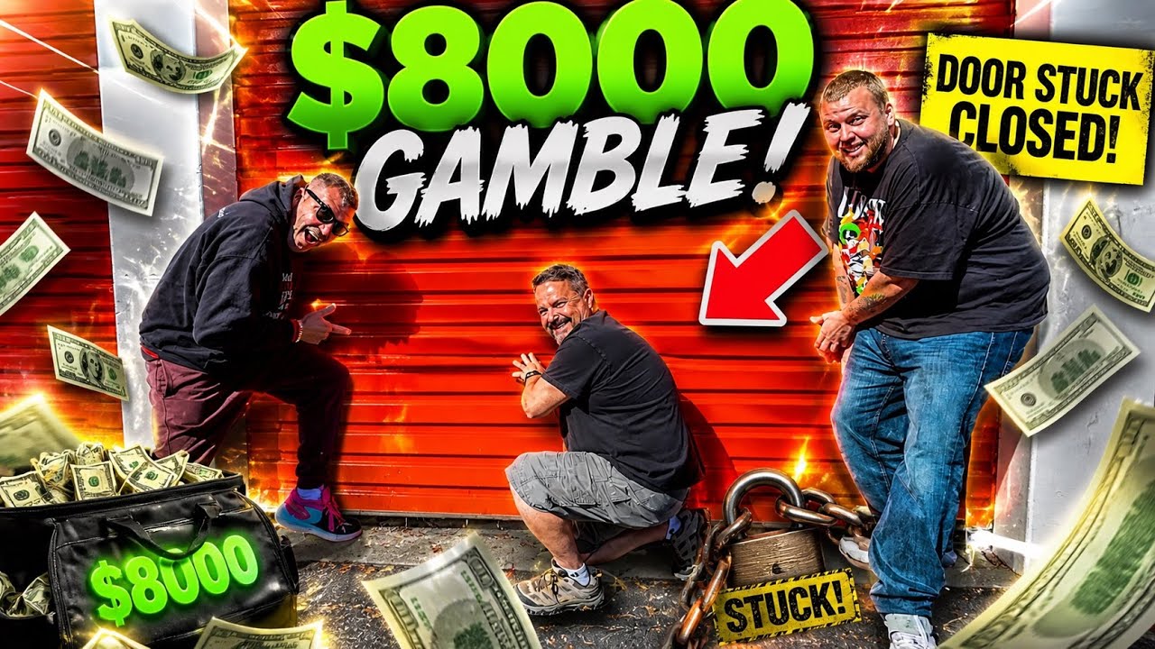 $8,000 BLIND BID... We Had NO IDEA What We Bought At Storage Auction