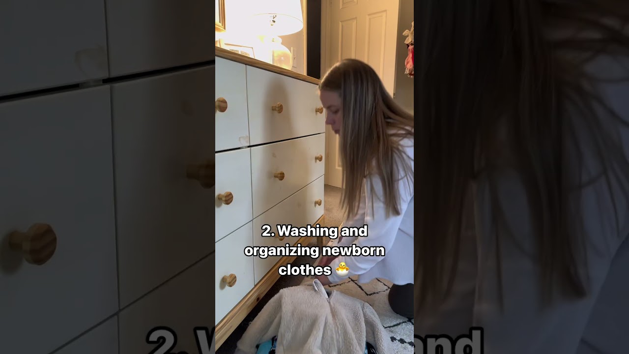 Preparing the home for a newborn baby