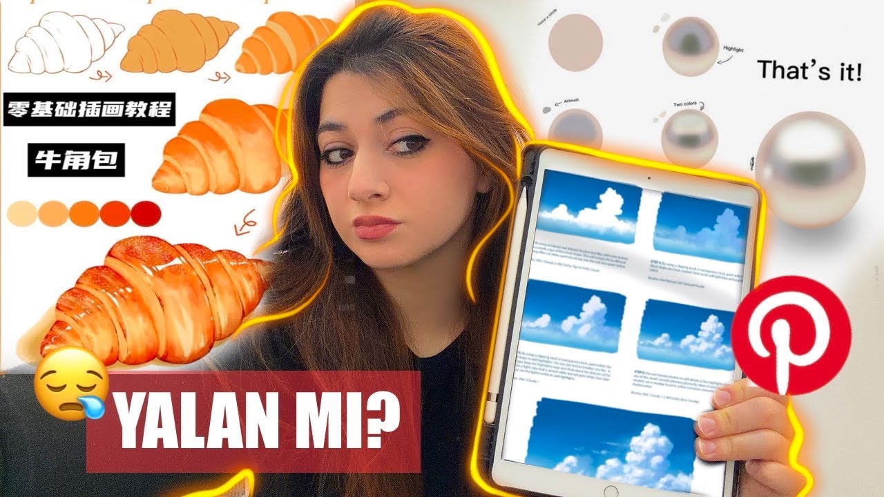 PINTEREST YALAN MI? POPÜLER TUTORIALLARI DENIYORUM!! #pinterest 