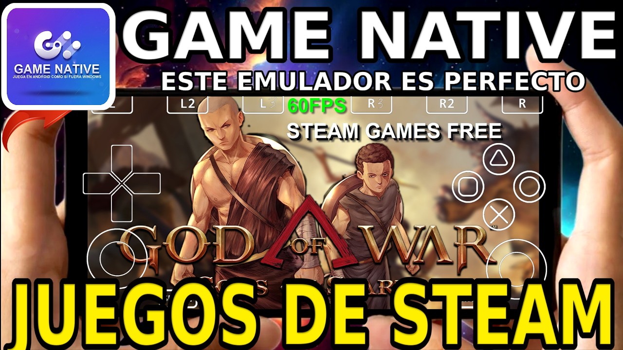 GAME NATIVE! ¡¡NUEVO EMULADOR DE PC PARA ANDROID! AHORA PUEDES JUGAR TODOS LOS JUEGOS DE STEAM Y MÁS