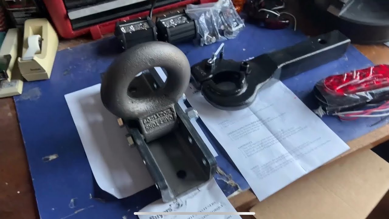 7ton adjustable Lunette pintle ring (BOLT TORQUE)