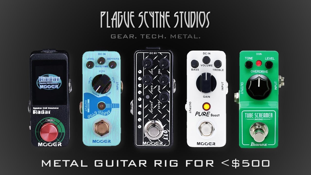Metal Guitar Micro Pedal Rig for Under $500 - The Plank