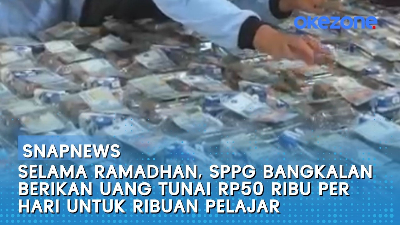 Selama Ramadhan, SPPG Bangkalan Berikan Uang Tunai Rp50 Ribu Per Hari untuk Ribuan Pelajar
