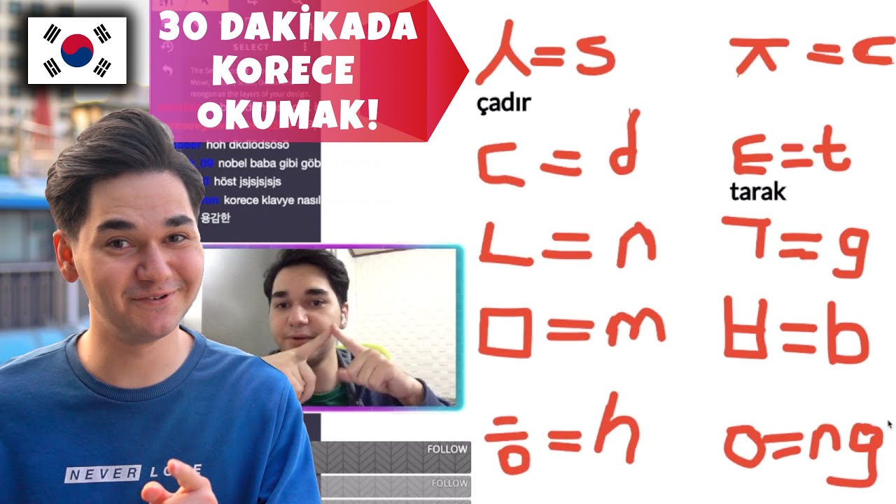 Korece'yi 30 DAKİKADA Öğrenmek! - Korece Okuyabileceksiniz!