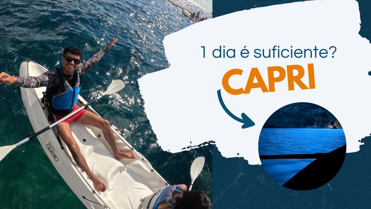 Capri em 1 dia: vale a pena? Roteiro completo com Anacapri, Faraglioni e Gruta Azul 🇮🇹