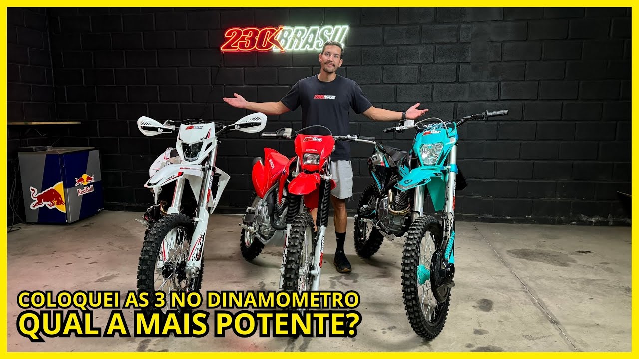 *Qual a mais potente?* MXF 270F, CRF 250F OU KINGGER KR250?