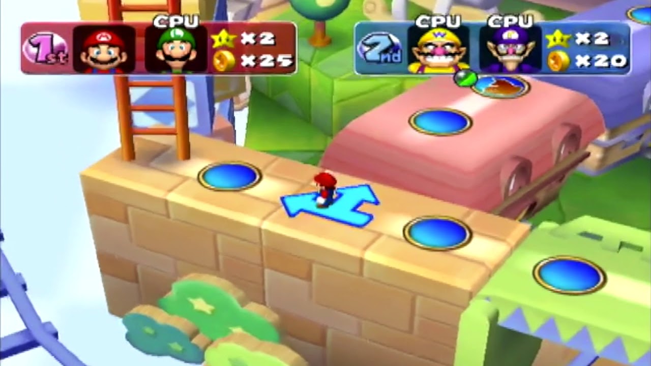 Mario Party 5 - Mario Bros vs Wicked Bros (Team Battle) - Toy Dream | MarioGamers