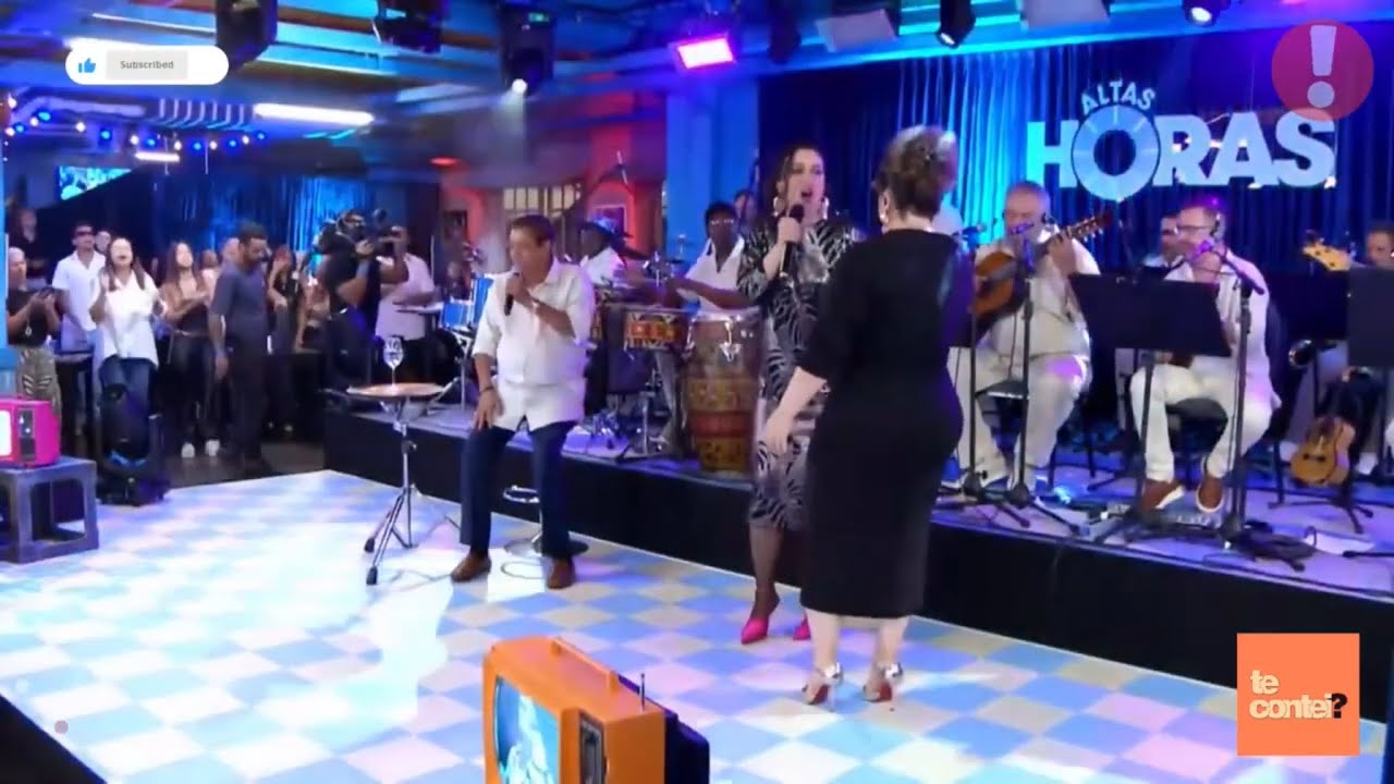 ZECA PAGODINHO e ROBERTA SÁ - CORAÇÃO EM DESALINHO | Altas Horas 29/06/24 | Te Contei?