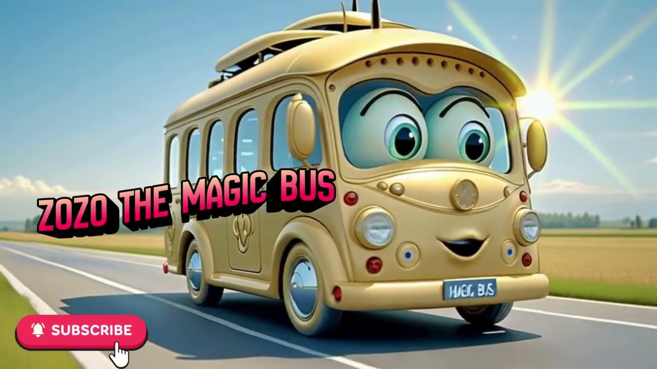 Hop On Zozo the Magic Bus | Kids Learning & Exploration Channel #kidschannel