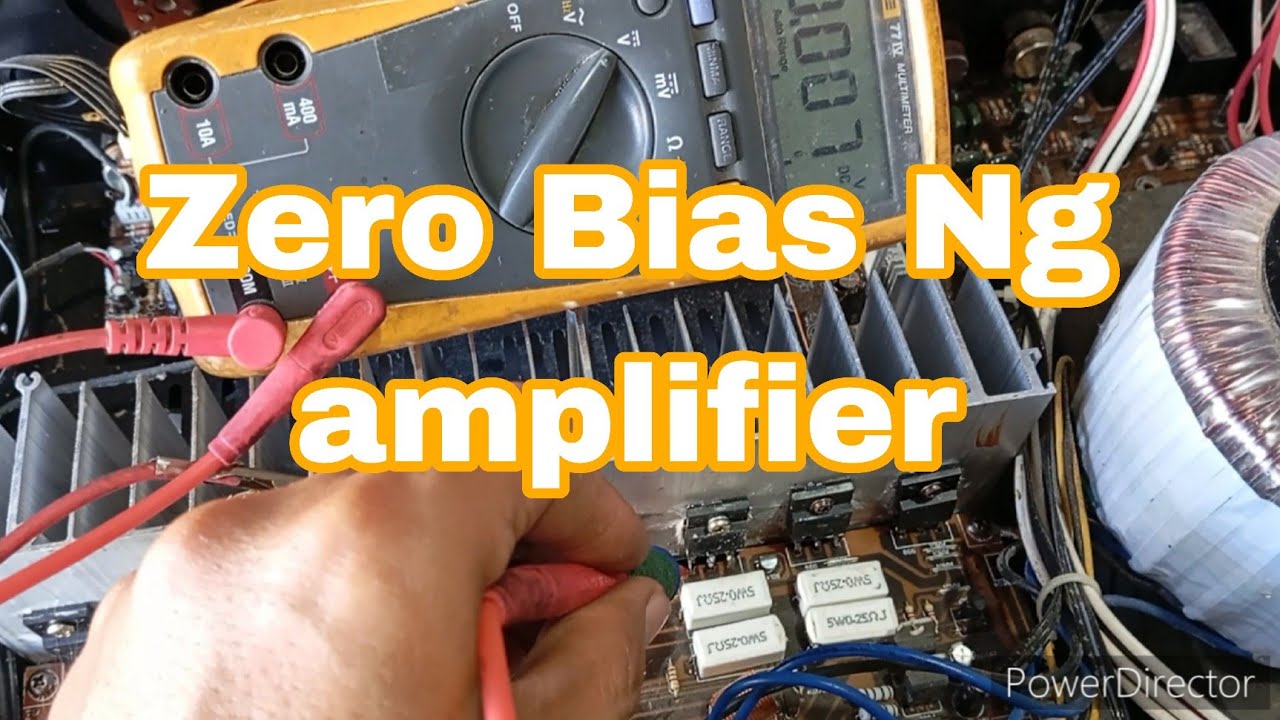 502 amplifier zero Bias || madali Lang Sana kaso tinamad