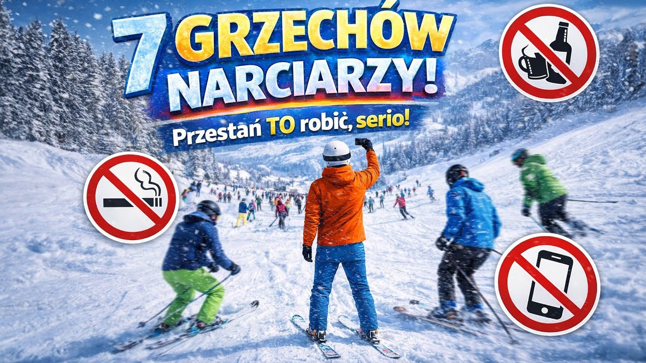 Jeździsz na nartach? Tych 7 zachowań na stoku NIE DA SIĘ TOLEROWAĆ