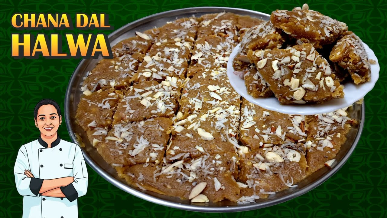 शब-ए-बारात स्पेशल चने की दाल का कतली हलवा || Chane ki Dal ka katliwala Halwa
