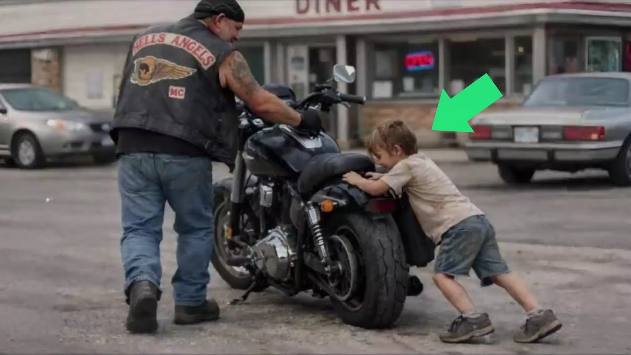 Little Boy Ran Home To Get Water For a Thirsty Biker -What 70 Hells Angels Did Next Shocked Everyone