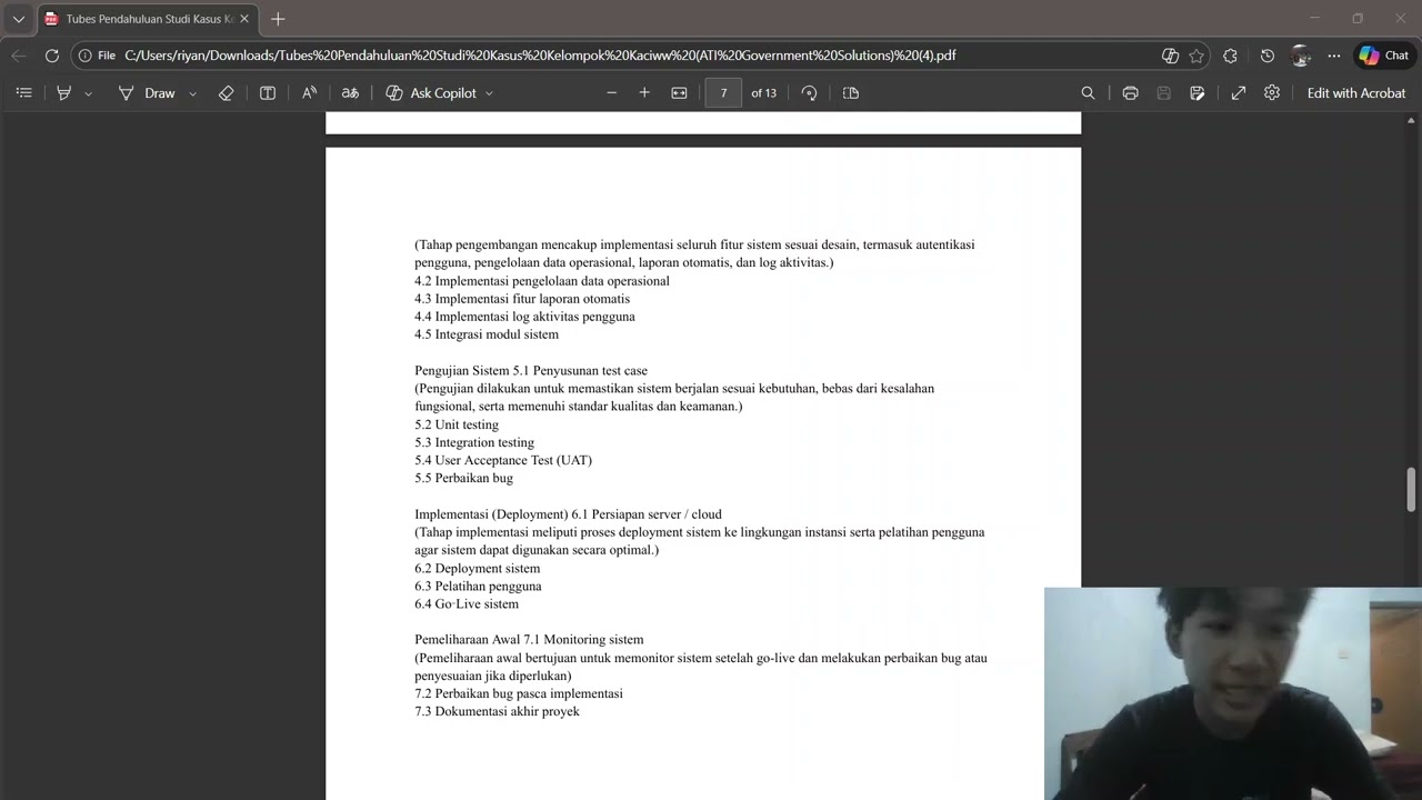 Studi Kasus Perusahaan ATI Government Solutions